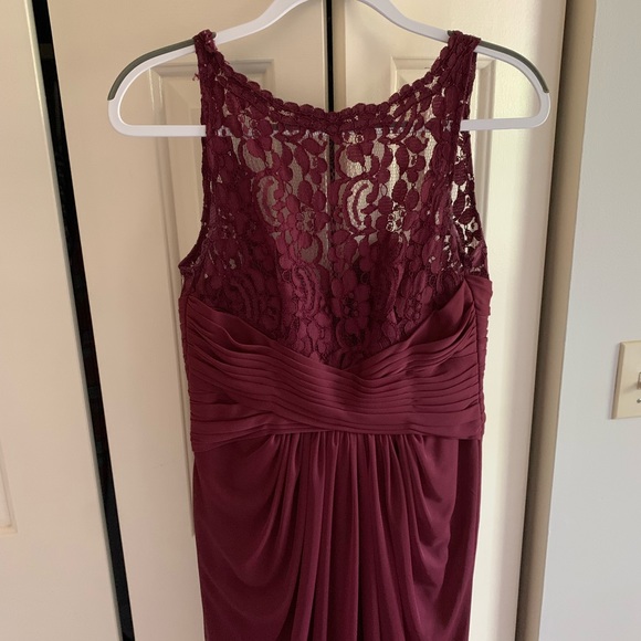 Navid Dress in Wine (SHORT) (Ready XS)